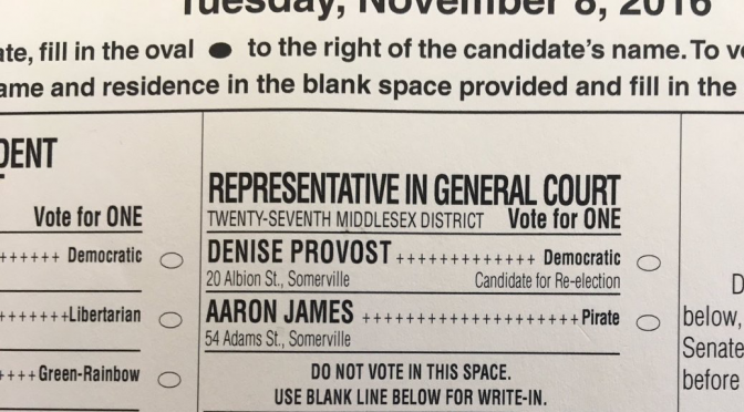 Vote Aaron James for State Representative