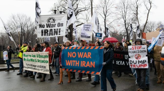 Boston Anti-War March January 2020